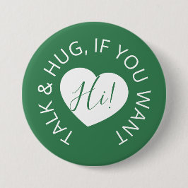 Hochzeitssoziales distanzierendes Gästehaus Grünes Button