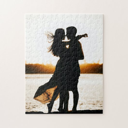 Hochzeitsspiel mit Couple Brautparty Puzzle (Vertikal)