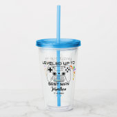 Hochzeitsspiel-Trauzeuge erhöht Gamer Acryltrinkbecher (Vorderseite)