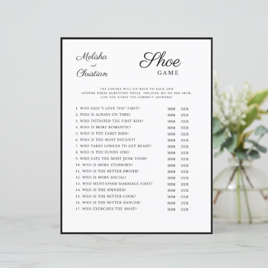 Hochzeitsspiele (Stehend Vorderseite)