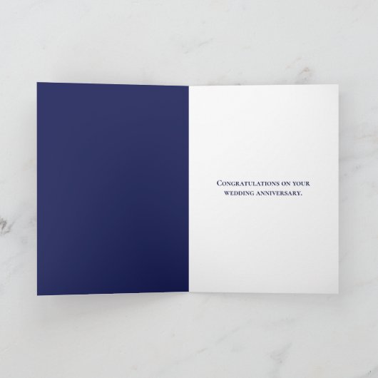 Hochzeitsspotlight Karte (Innenseite)