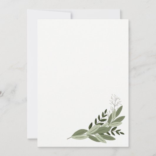 Hochzeitssrigs - Einladung zur Hochzeit (Rückseite)