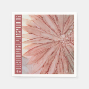 Hochzeitsstandard Napkin Schöne Pinks und Lavendel Serviette