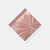 Hochzeitsstandard Napkin Schöne Pinks und Lavendel Serviette (Ecke)