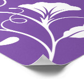 Hochzeitsstichtabelle - Standardgrößen Poster (Ecke)