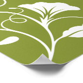 Hochzeitsstichtabelle - Standardgrößen Poster (Ecke)