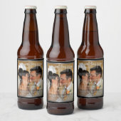 Hochzeitsstift Bierflaschenetikett (Flaschen)
