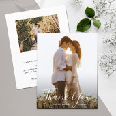 Hochzeitsstift Foto Dankeschön Card Flyer