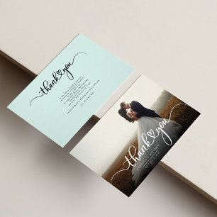 Hochzeitsstift Foto, handgeschrieben Mitteilungskarte