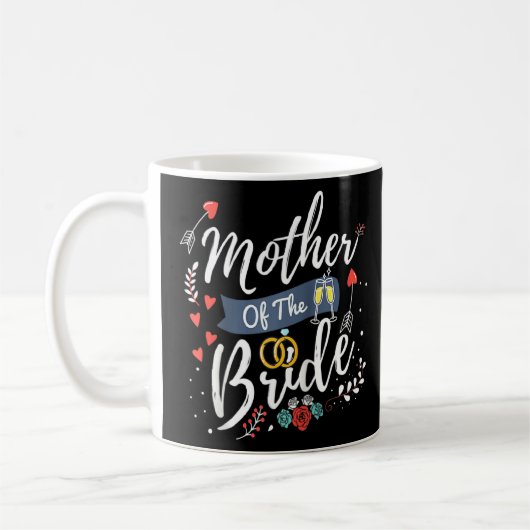 Hochzeitsstift für Mama Niedliche Mutter des BR Kaffeetasse (Links)