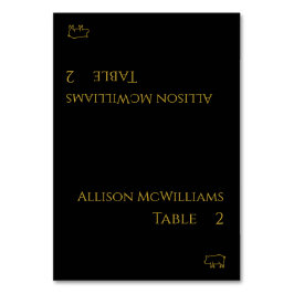 Hochzeitsstift für Platzkarten-Schweinefleisch-Sch Tischnummer