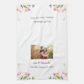 Hochzeitsstift Geschirrtuch (Vertikal)