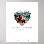 Hochzeitsstift | Guest Book Alternative Poster (Vorne)