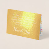 Hochzeitsstift hinzufügen folienkarte (Vorderseite)