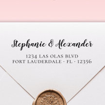 Hochzeitsstift Moderne, fette Schrift Selbstfarbe