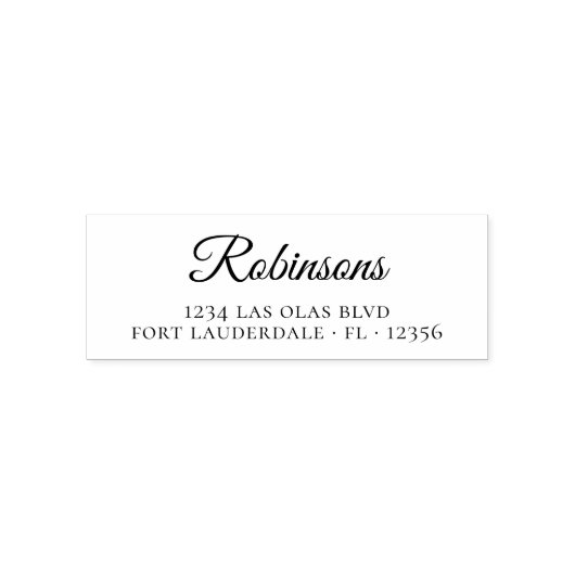 Hochzeitsstift Moderne Signatur-Selbstfarben der R Permastempel (Design)