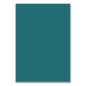 Hochzeitsstift Platzkarten-Geflügel-Smaragdgrün- Tischnummer (Rückseite)