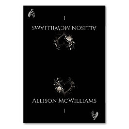 Hochzeitsstift Platzkarten-Hühnchen-Blume Tischnummer