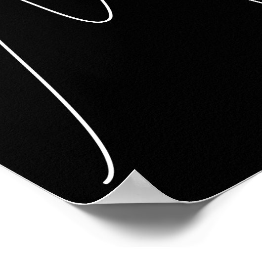 Hochzeitsstift Poster (Ecke)