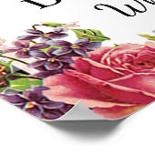 Hochzeitsstift, Poster "überall" setzen (Ecke)