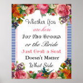 Hochzeitsstift, Poster "überall" setzen (Vorne)