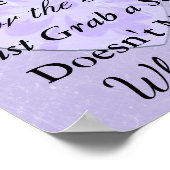 Hochzeitsstift, Poster "überall" setzen (Ecke)