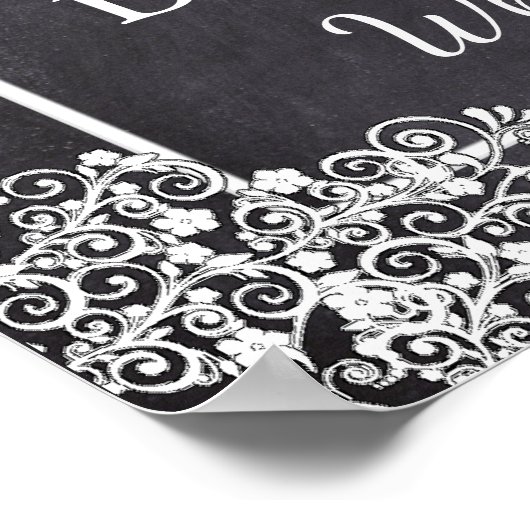 Hochzeitsstift, Poster "überall" setzen (Ecke)