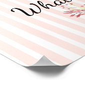 Hochzeitsstift, Poster "überall" setzen (Ecke)