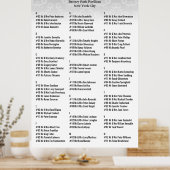 Hochzeitsstift Poster Weiße Blüte 36x60 (Küche)