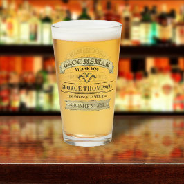 Hochzeitsstift Trauzeuge Vintag Classic Simple Gla Glas