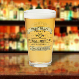 Hochzeitsstift Trauzeuge Vintag Classic Simple Gla Glas