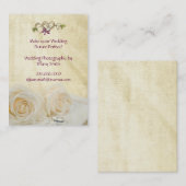 Hochzeitsstift Visitenkarte (Vorne/Hinten)