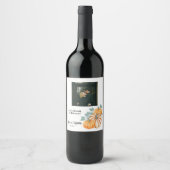 Hochzeitsstift Weinetikett (Vorderseite)