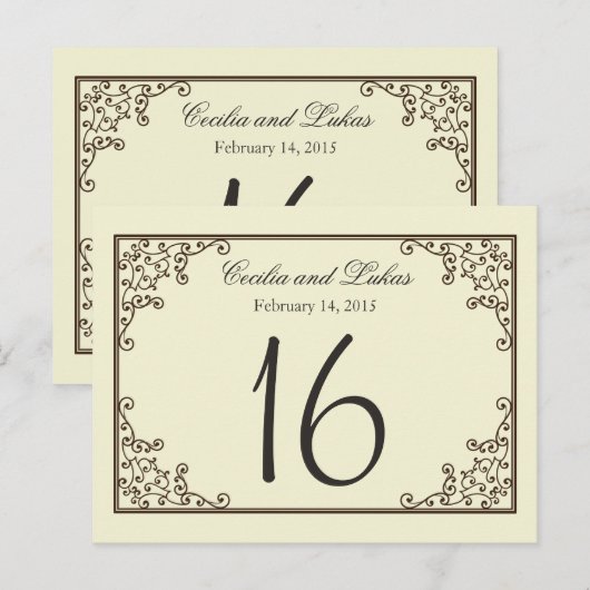 Hochzeitsstiftung | Eisenwerke Postkarte (Vorne/Hinten)