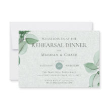 Hochzeitsstiftung | Eleganter Wasserfarbe Eukalypt