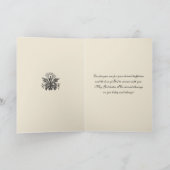 Hochzeitsstiftung Mary Jesus Religious Gebet Karte (Innenseite)