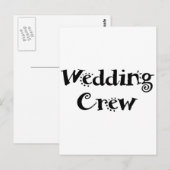 Hochzeitsstiftung Postkarte (Vorne/Hinten)