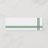 Hochzeitsstiftung Rose Visitenkarte (Rückseite)