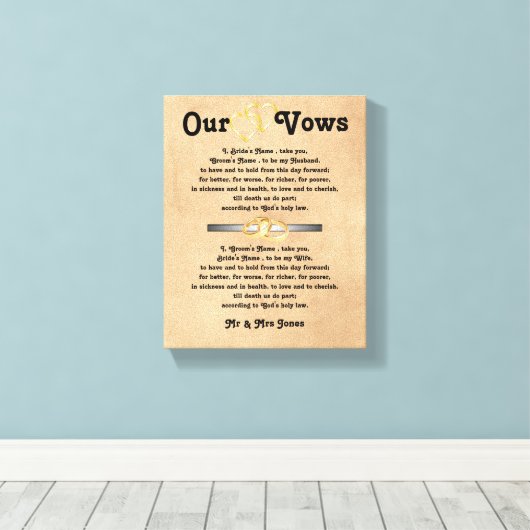 Hochzeitsstimmen auf der Leinwand (Insitu (Holzboden))