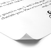 Hochzeitsstimmen mit Foto, Hochzeitsstimmen drucke (Ecke)