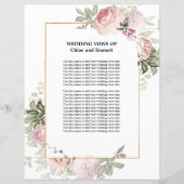 Hochzeitsstimmen Rosa Rose (Vorderseite)