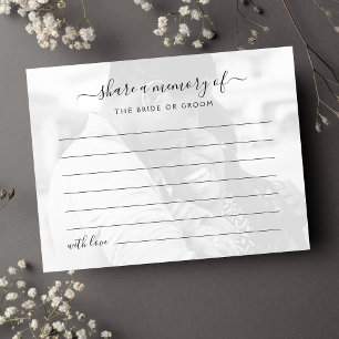 Hochzeitsstimmung im Memory-Foto freigeben Postkarte