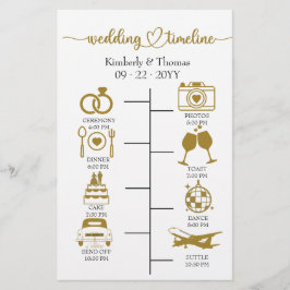 Hochzeitsstipendiaten Icon Chic Script Wedding Sta Briefpapier