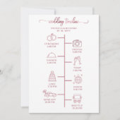 Hochzeitsstipenprogramm für Icon Chic Dankeskarte (Vorderseite)