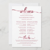 Hochzeitsstipenprogramm für Icon Chic Dankeskarte (Rückseite)