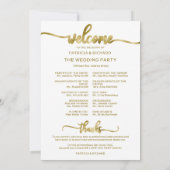 Hochzeitsstipenprogramm für Icon Chic Dankeskarte (Rückseite)