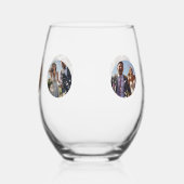 Hochzeitsstipps für Fotos Weinglas Ohne Stiel (Rechts)