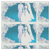 Hochzeitsstoff ! stoff (Nahaufnahme)