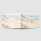 Hochzeitsstrand Küste Gästebuch (Voll)