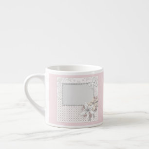 Hochzeitsstrauß, Blumen Espressotasse